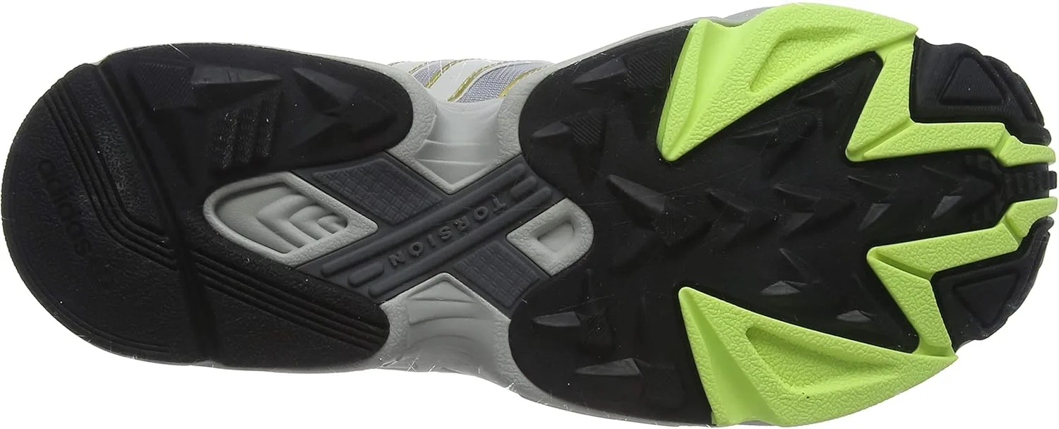 Мужские кроссовки Adidas Yung-96, серый/золотой — фото 4