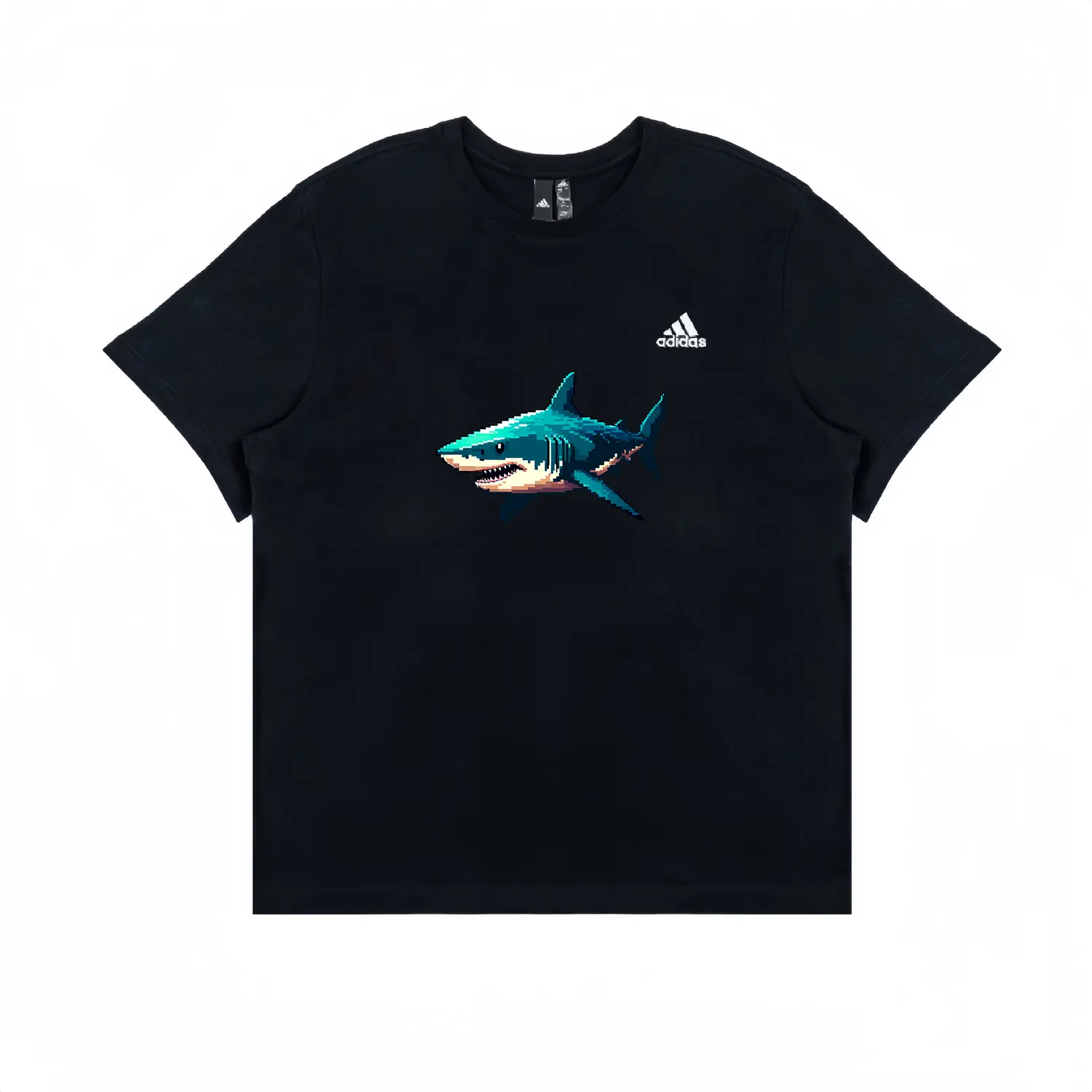 

Футболка унисекс черная Adidas, черный