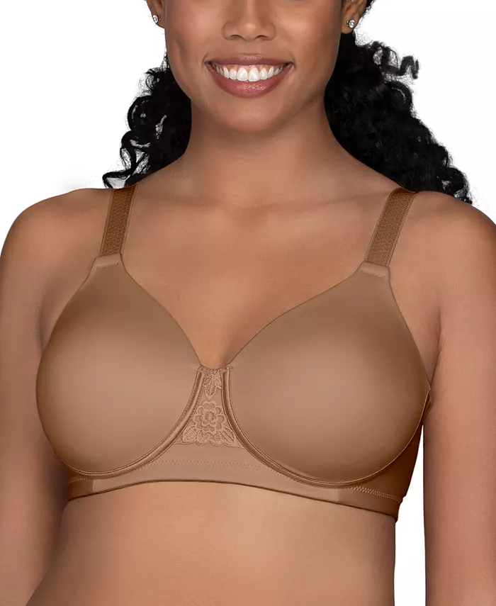 

Бюстгальтер бесшовный без косточек Full Figure Beauty Back Smoother Wireless 71380 Vanity Fair, коричневый