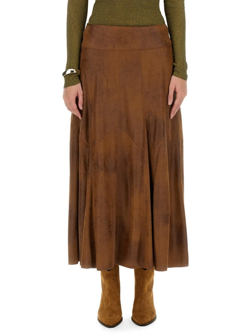 

Женская юбка Женеви Isabel Marant, коричневый