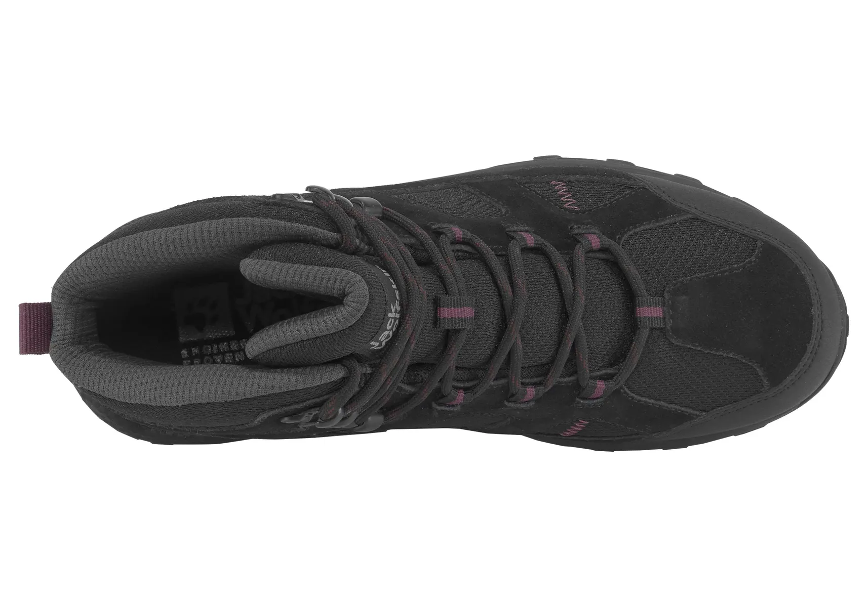 Кроссовки Jack Wolfskin "TRAIL HIKER TEXAPORE MID W", водонепроницаемые, фиолетовый — фото 4