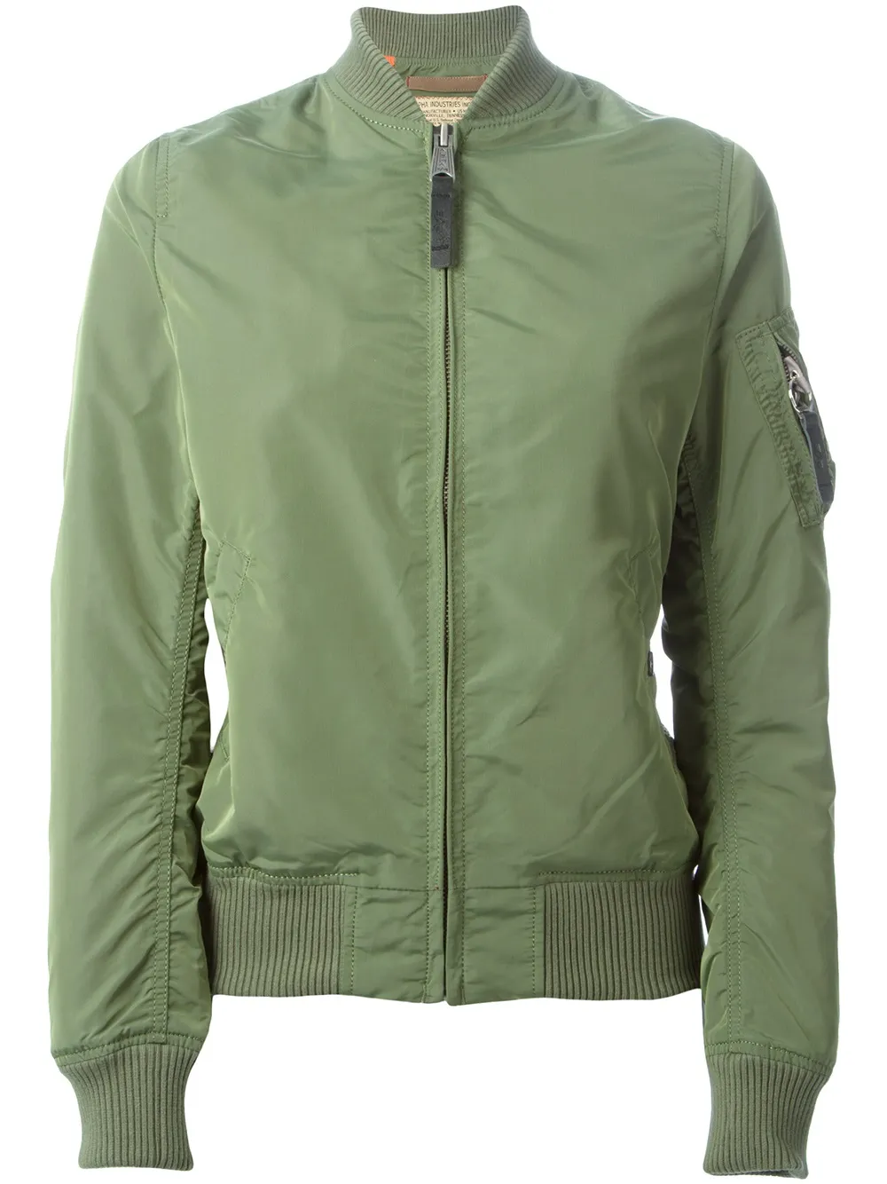 

Классическая куртка-бомбер Alpha Industries, зеленый