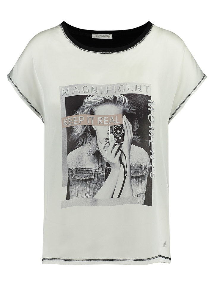 

Футболка KEY LARGO Shirt Camera, черный/белый