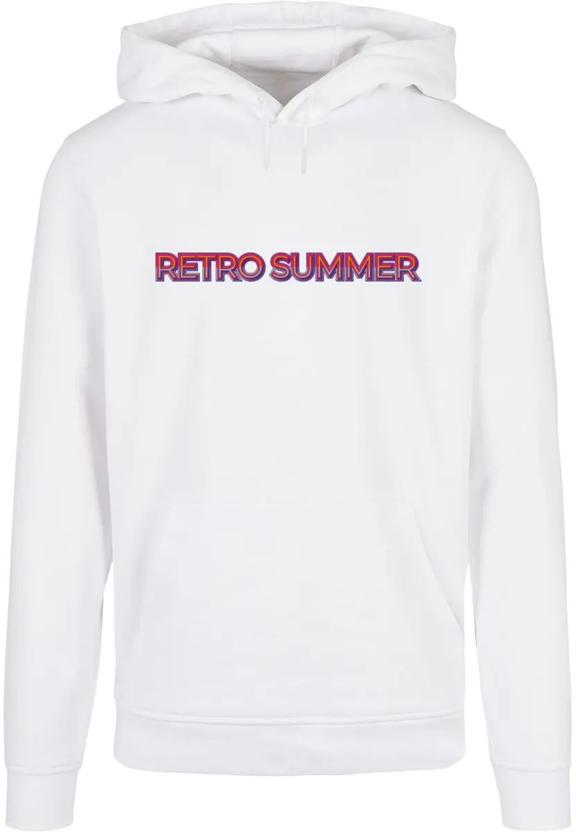 

Толстовка с капюшоном Merchcode " Merchcode Men's Summer - Retro Basic Hoody", белый