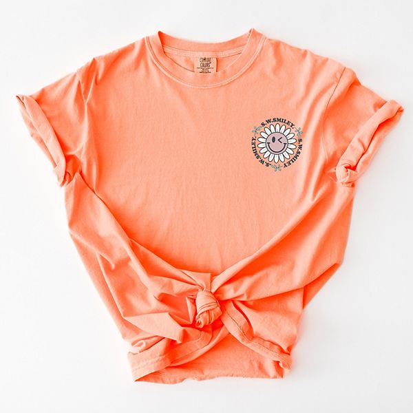 

Футболка SWSmiley plant dreams grow joy Simply Sage Market, Cantaloupe