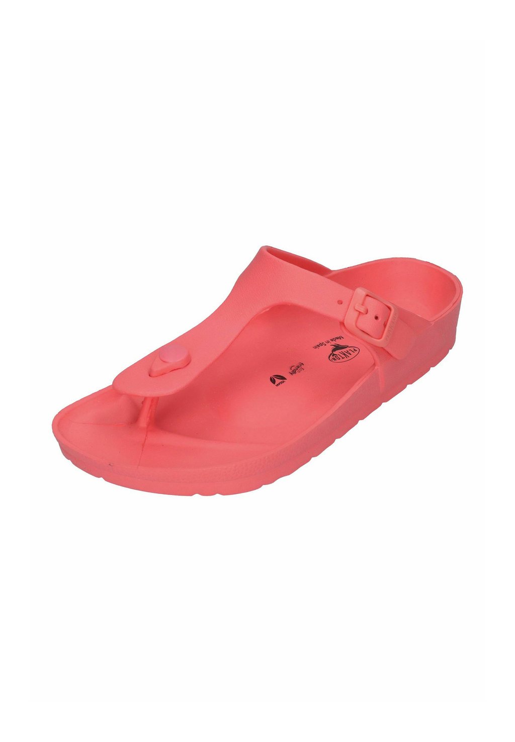 Сандалии с Т-образной застежкой COLLECTION ZEHENTRENNER WENDY - Pool slides PLAKTON, розовый — фото 2