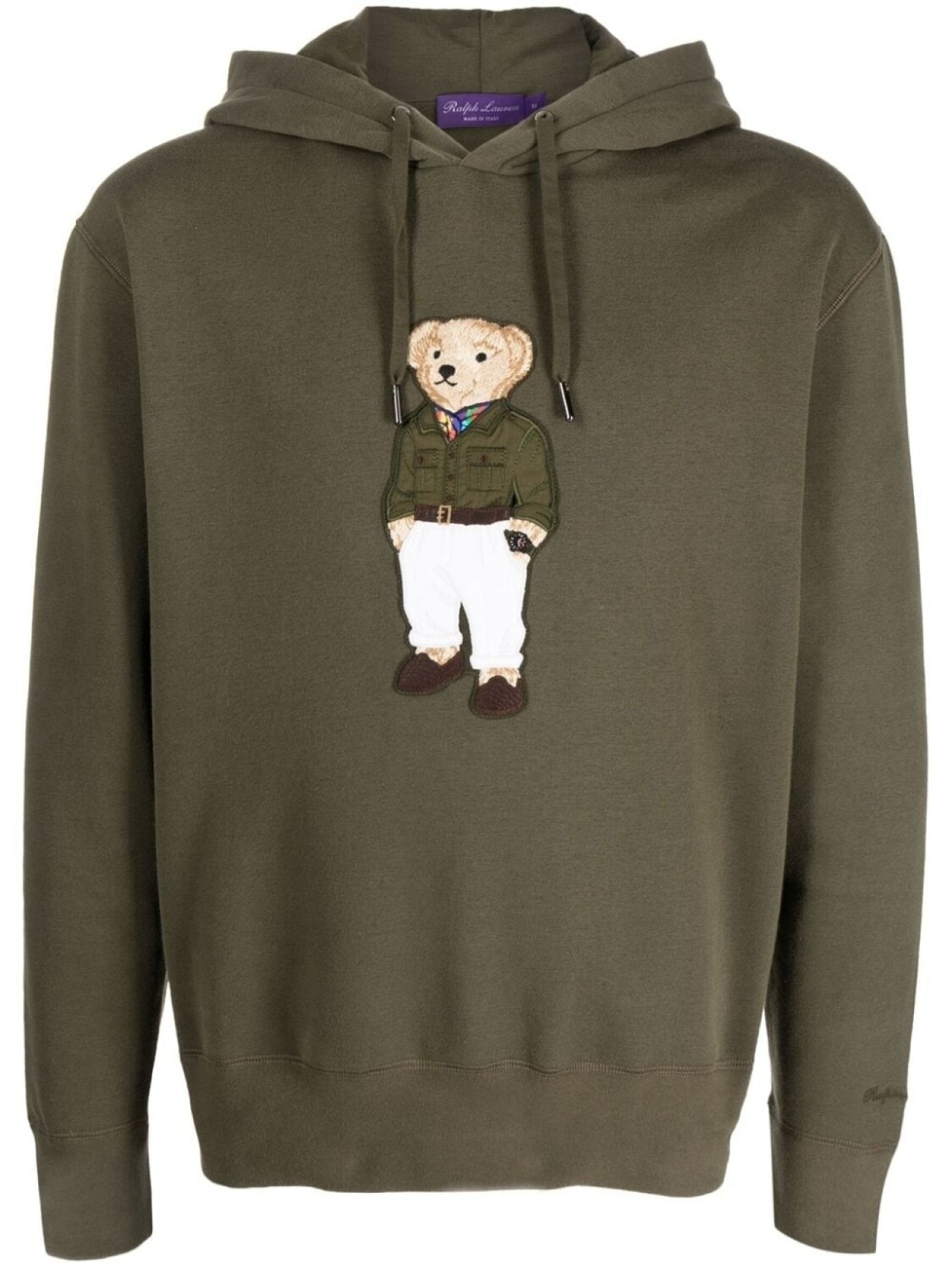

Ralph Lauren Purple Label худи с нашивкой, зеленый
