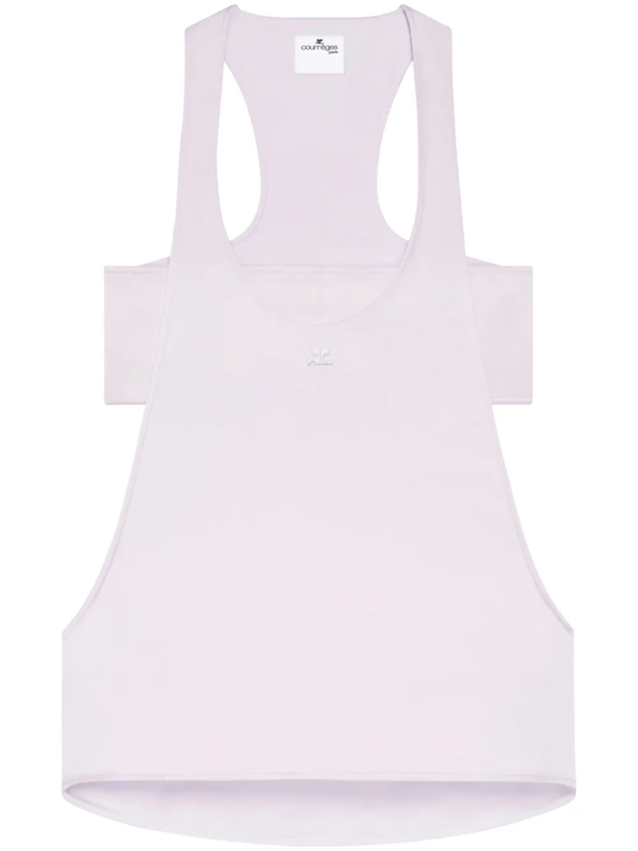 

Топ Infinity без рукавов Courrèges, розовый