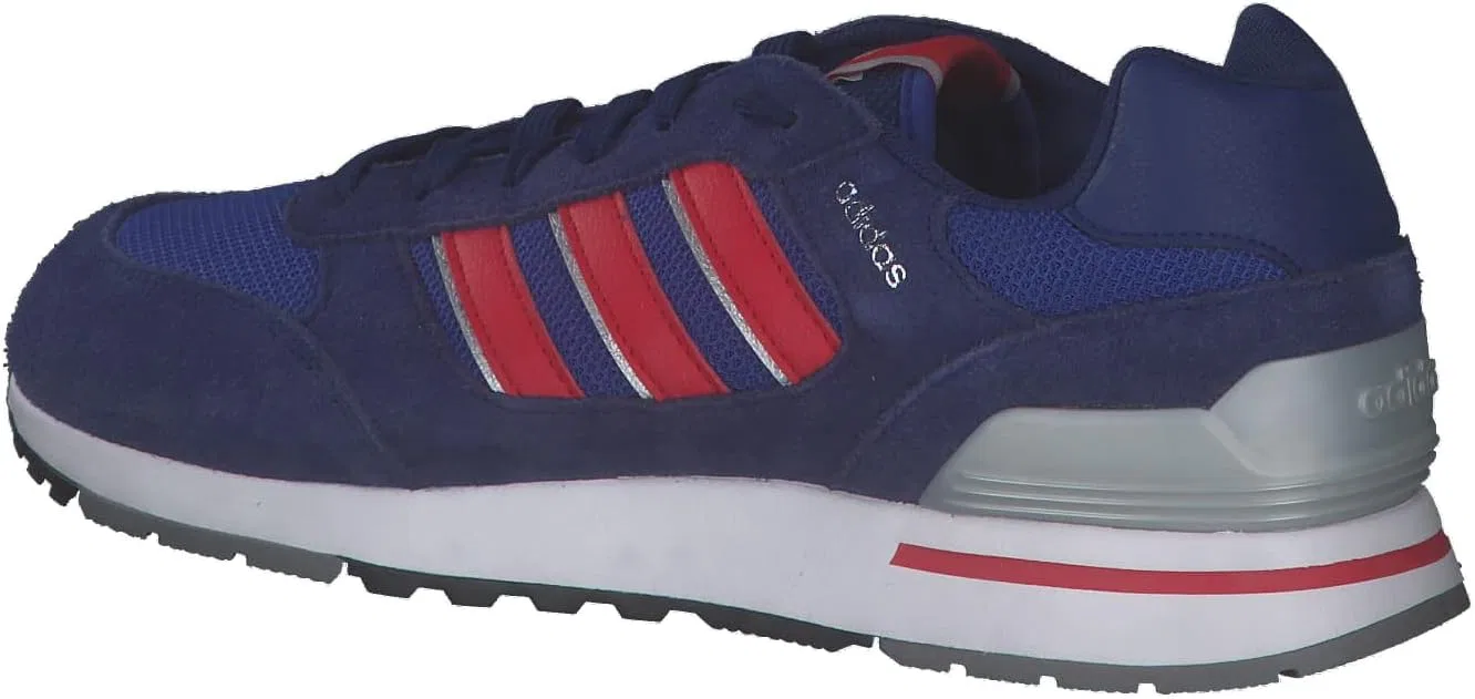 Мужские кроссовки Adidas Run 80s, Semi Lucid Blue Better Scarlet Matte Silver — фото 3