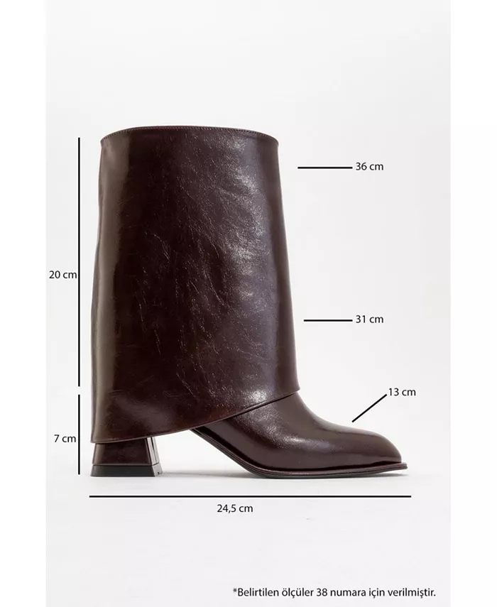 Ботинки на толстом каблуке Ellas Prologue Shoes, красный — фото 4