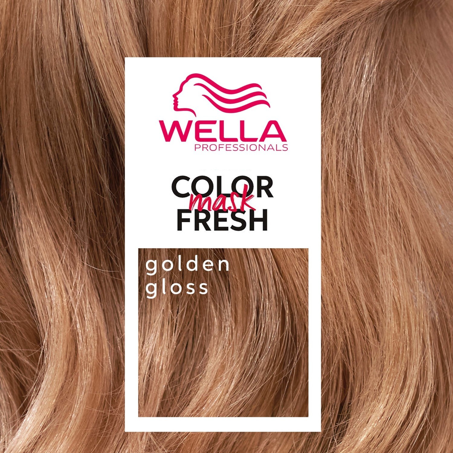 Маска для волос color fresh farbauffrischende pflegemaske Wella Professionals, golden gloss, объем 500 мл — фото 2