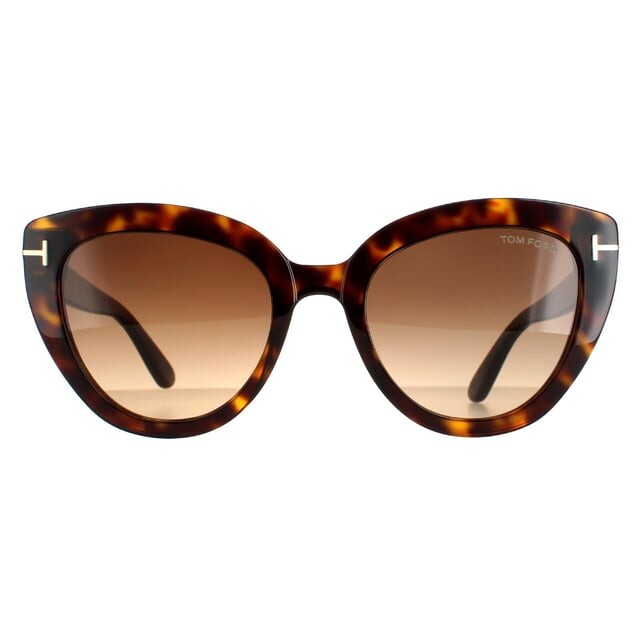 

Женские темные оттенки «кошачий глаз» Гавана с градиентом izzi ft0845 Tom Ford, коричневый