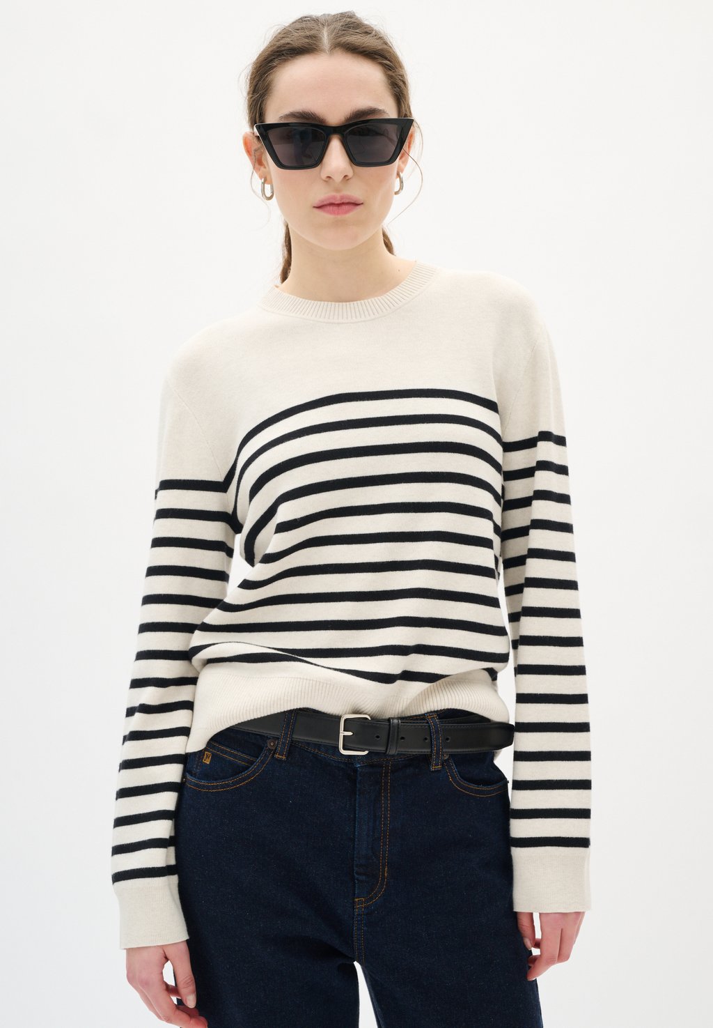 

Джемпер WALLIS O-NECK InWear, цвет Black Stripe