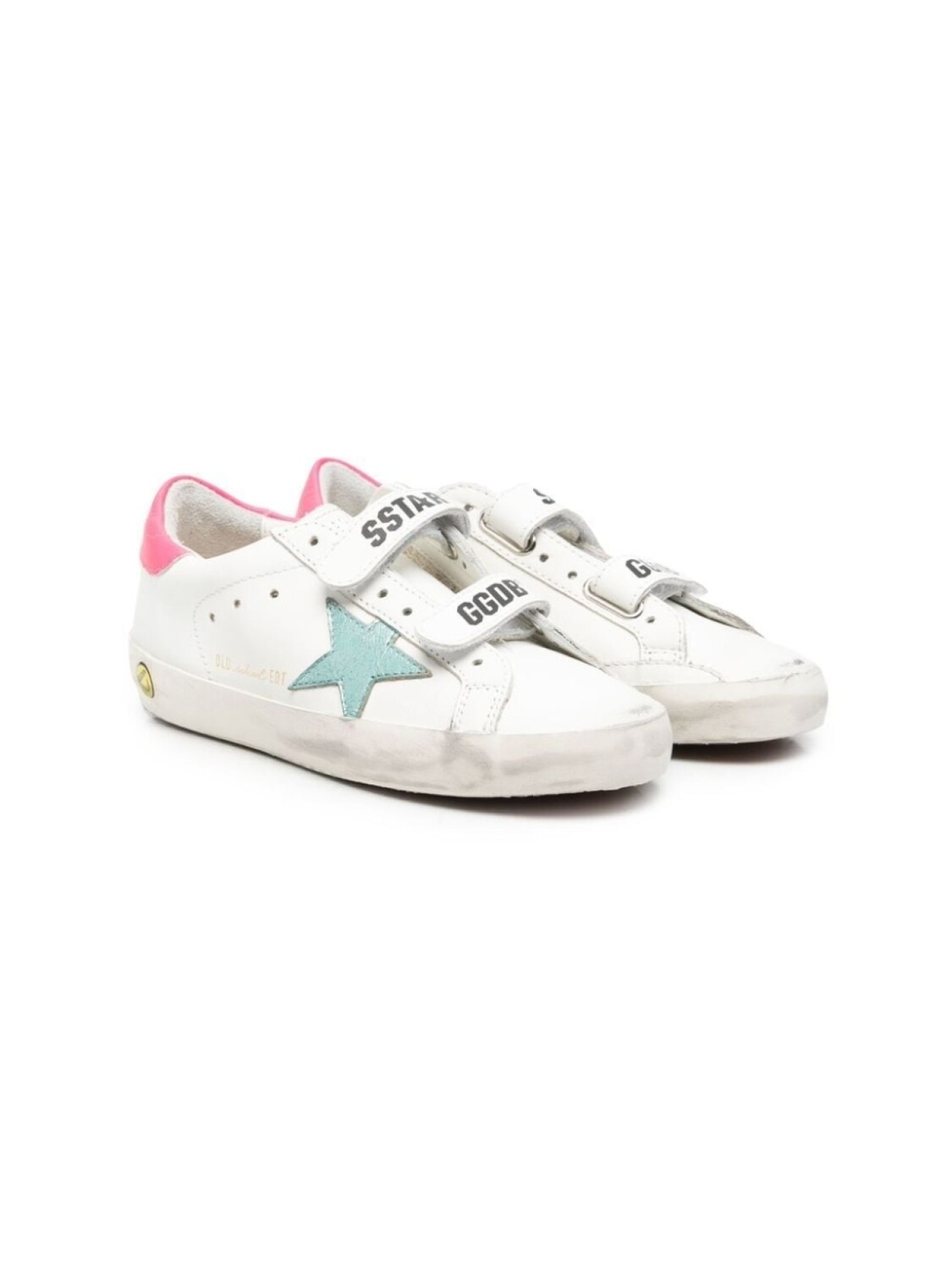 

Кеды Old School Golden Goose Kids, белый