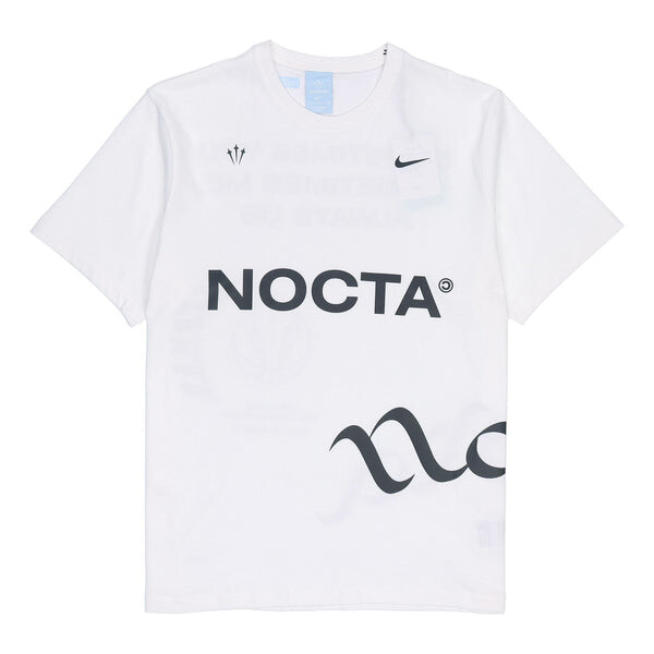 

Футболка Nike x NOCTA Basketball T-Shirt Asia Sizing 'White', белый