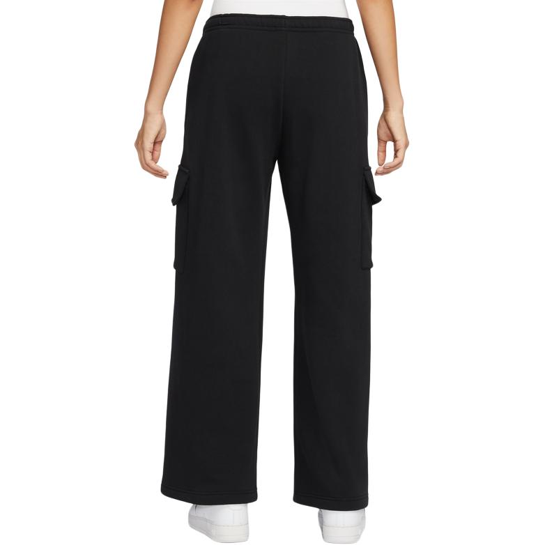 Спортивные штаны nsw phoenix fleece cargo женские Nike, черно-белый — фото 3