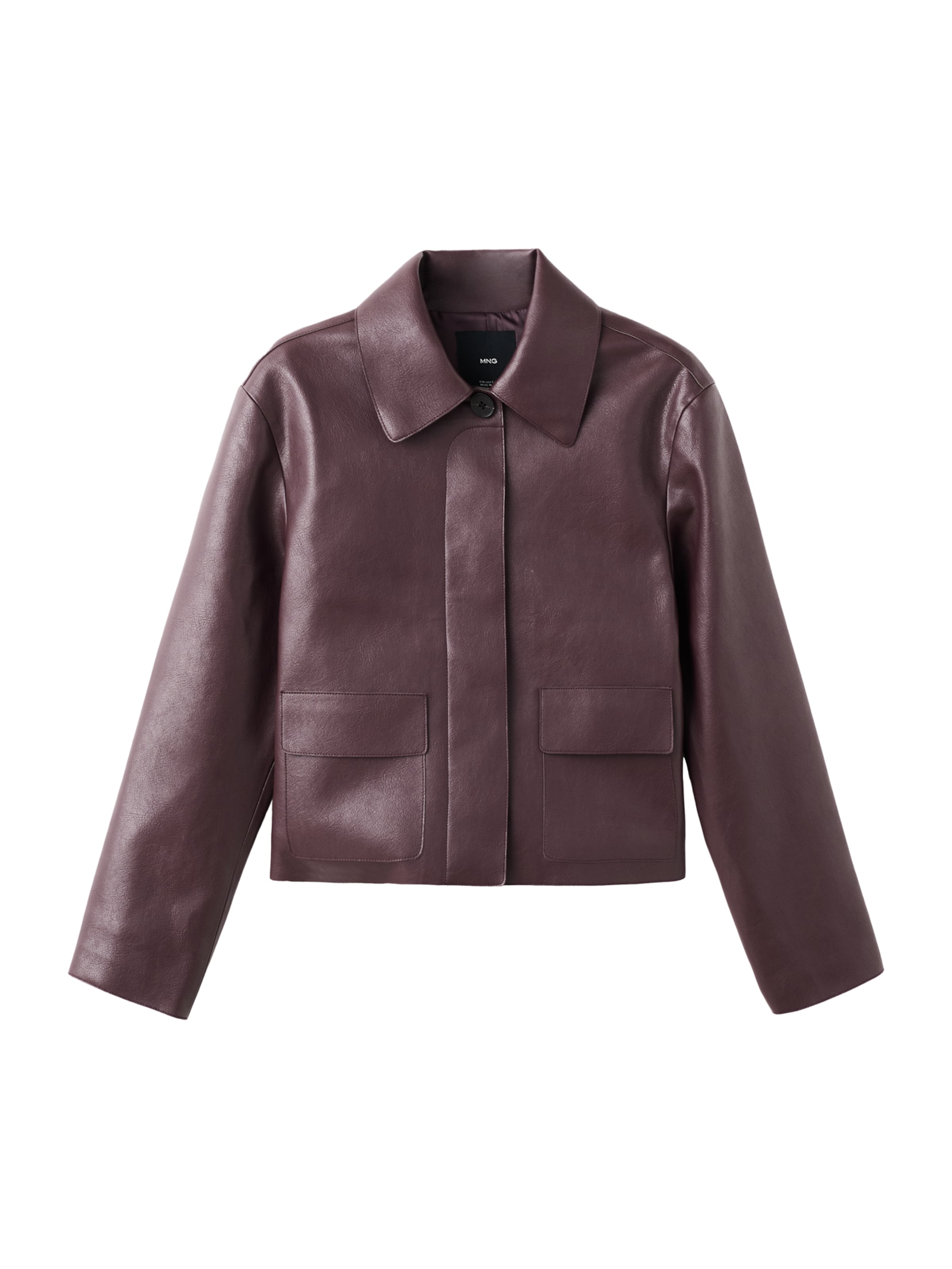 

MANGO Межсезонная куртка 'Sabina' в темно-красном цвете