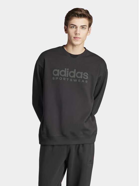 

Толстовка свободного кроя Adidas, черный