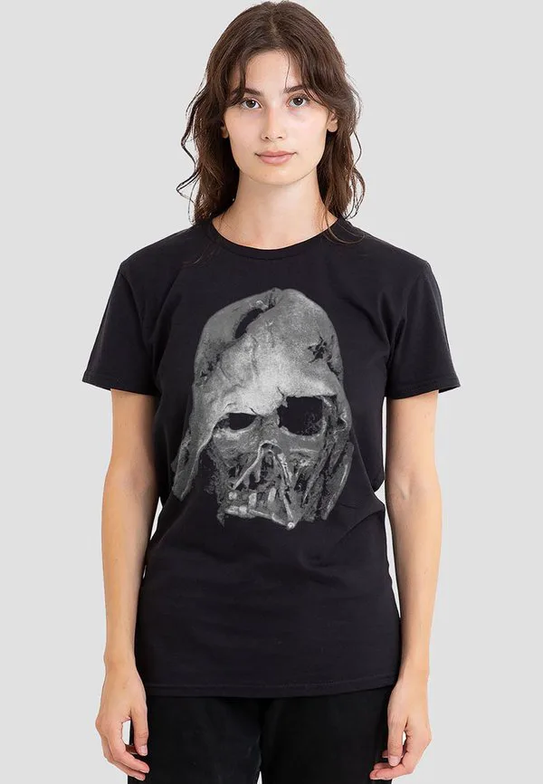 

Футболка с крупным принтом лица дарта вейдера Star Wars, Black, Черный, Футболка с крупным принтом лица дарта вейдера Star Wars, Black