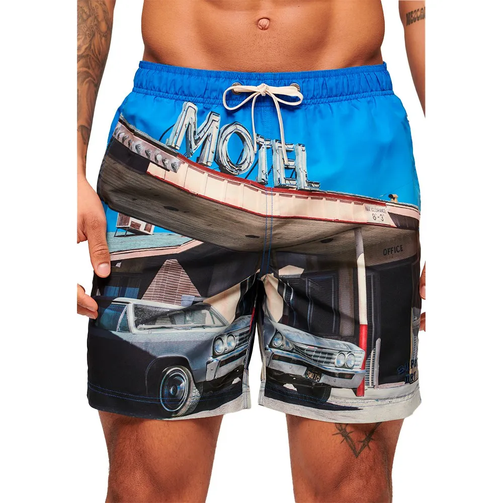 

Шорты для плавания Superdry Photographic 17´´, синий
