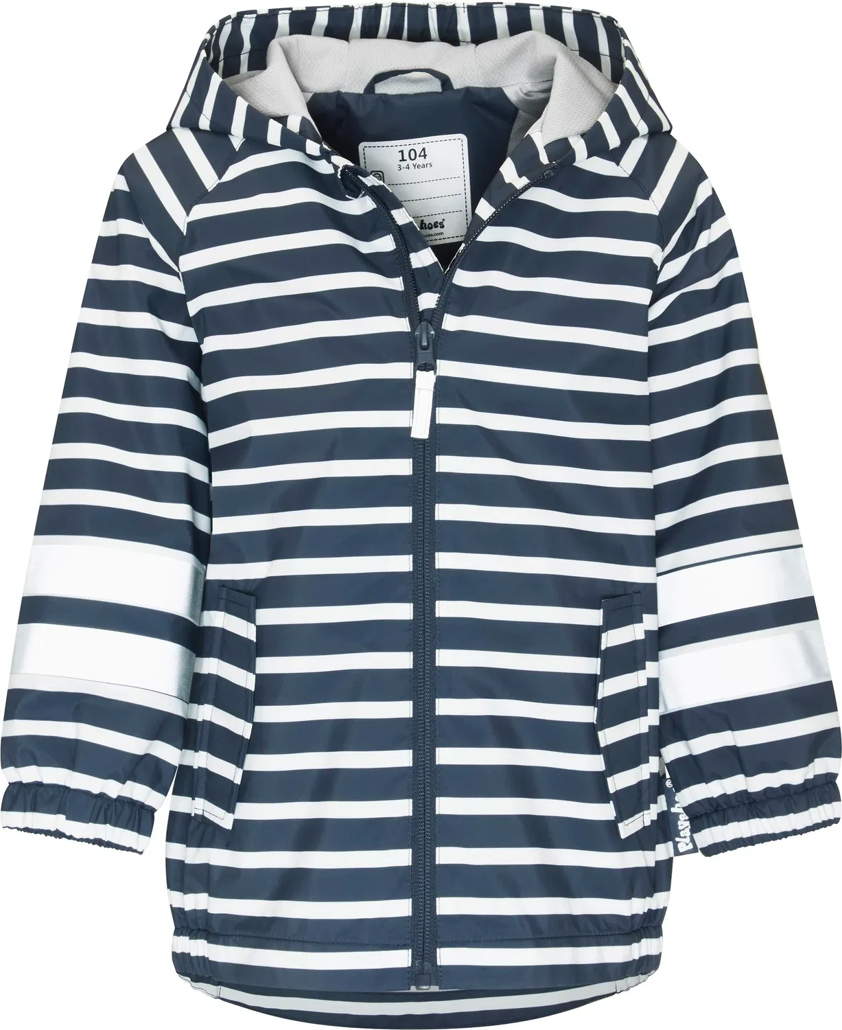Регенджакет с водоотталкивающей пропиткой Playshoes, marine/weiß
