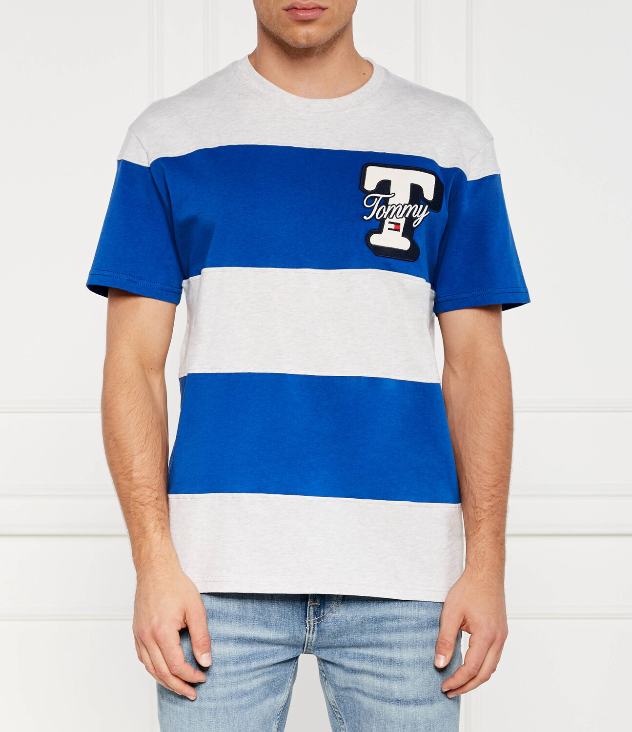 

Футболка Tommy Jeans Regular Fit, синий