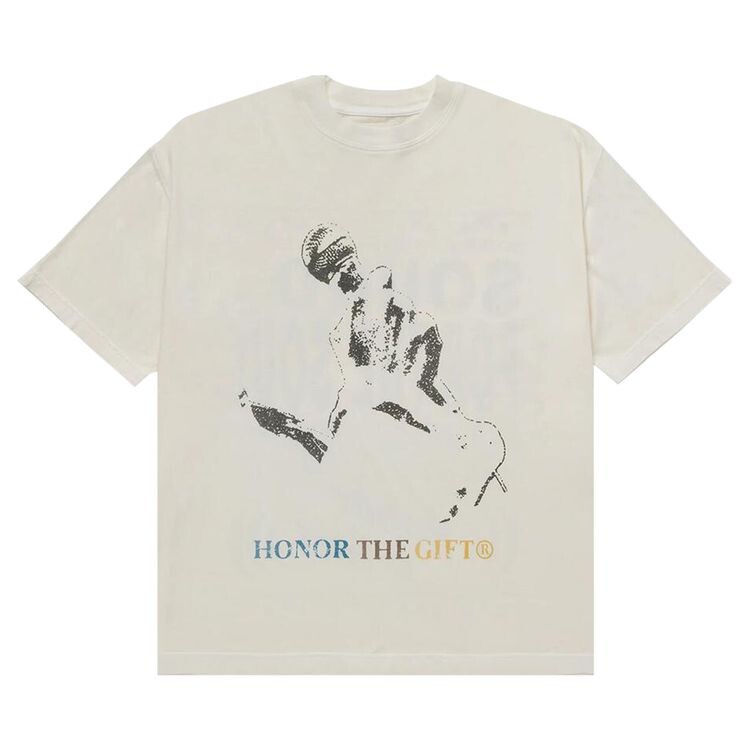 

Футболка Honor The Gift Live And Direct Tee Cream, кремовый