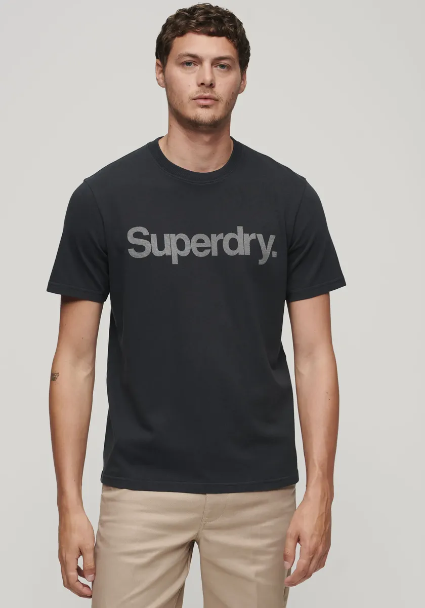 

Футболка Superdry "CORE LOGO CITY LOOSE TEE", цвет Eclipse Navy