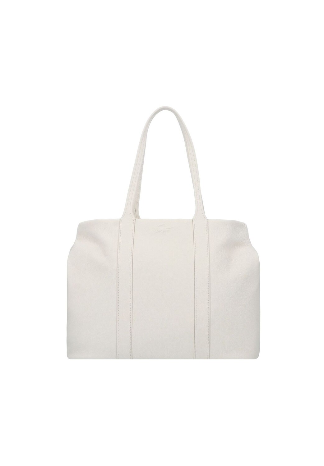 

Сумка-шоппер City Court кожаная 41,5 см LACOSTE, цвет Bone White