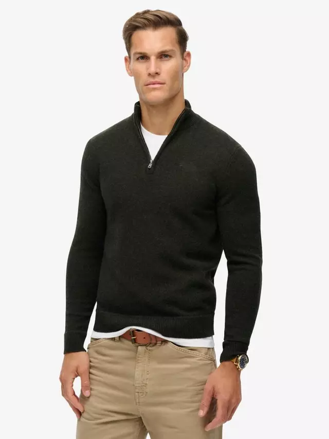 

Джемпер Superdry Essential Embroidered Knitted Half Zip