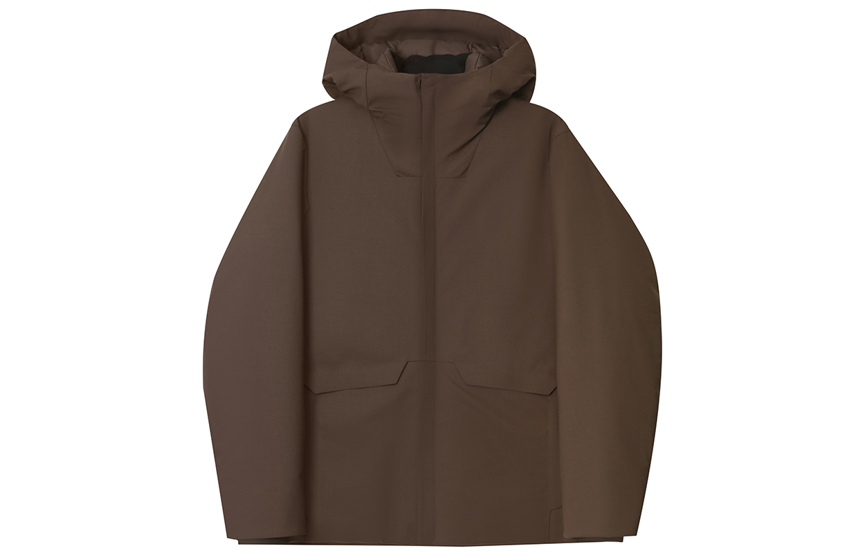 

Мужская пуховая куртка с капюшоном, средней толщины Nautica, honey коричневый 20c