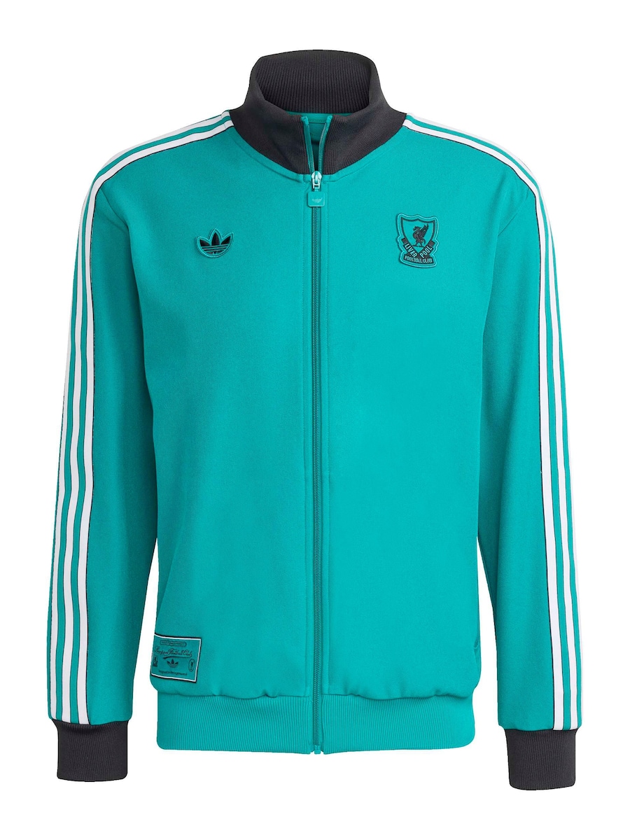 

Спортивная толстовка с капюшоном на молнии ADIDAS PERFORMANCE Liverpool FC, зеленый