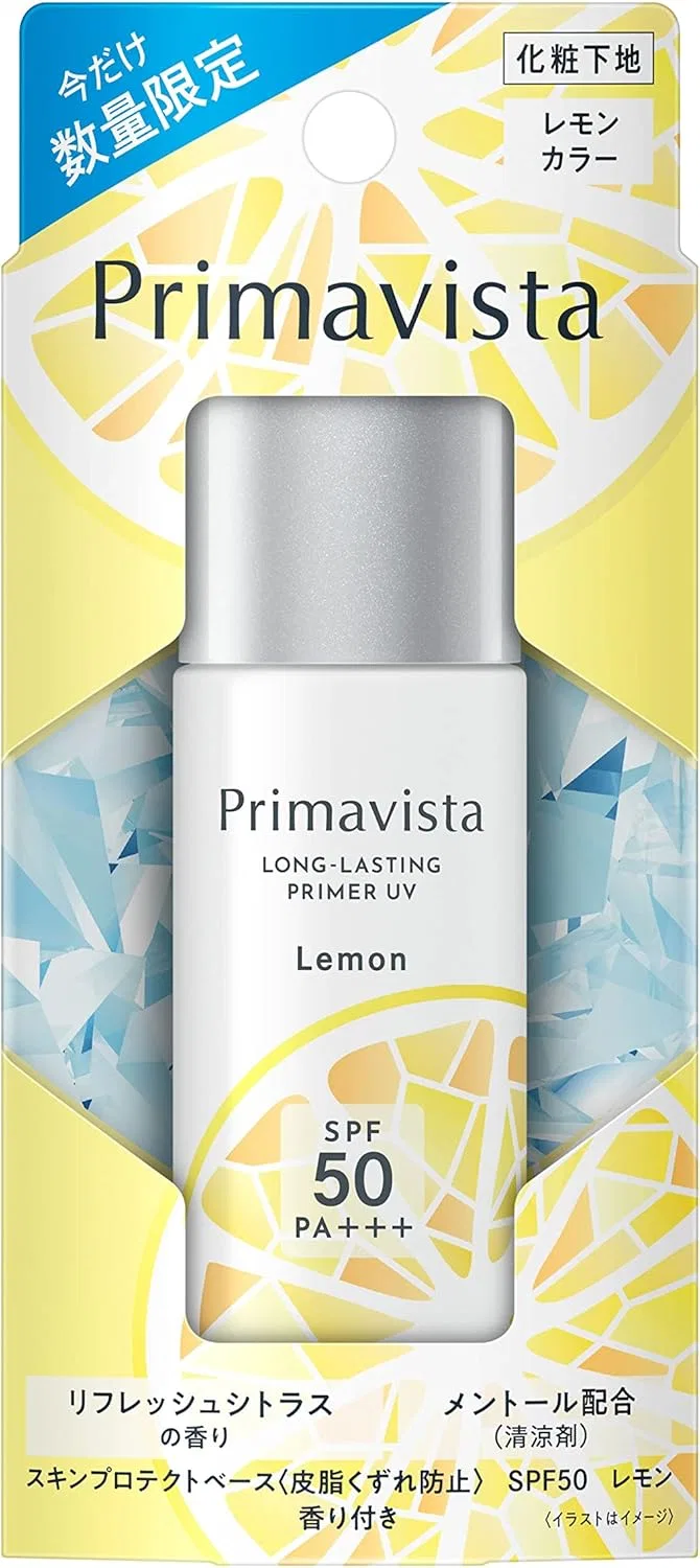 Дневной крем-основа Primavista SPF50 Лимонный аромат