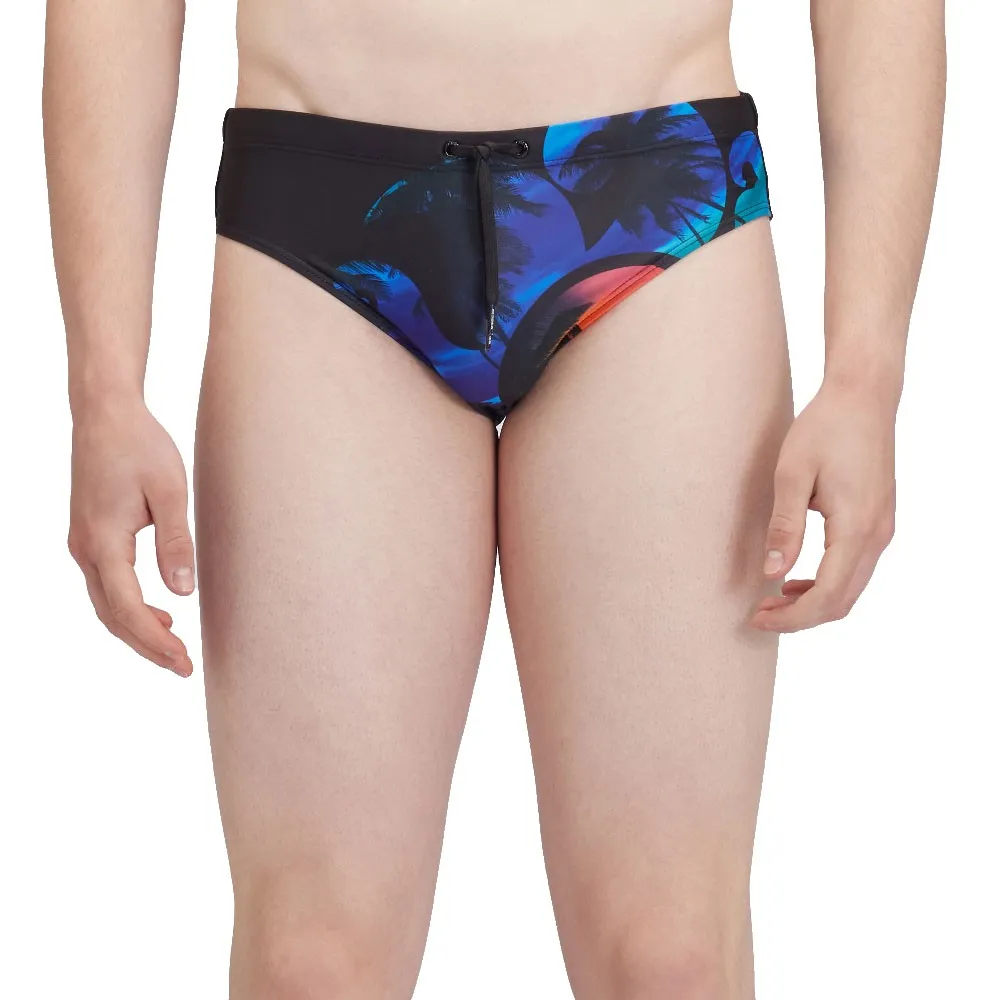 

Плавки Sundek с принтом «Пальма», черный