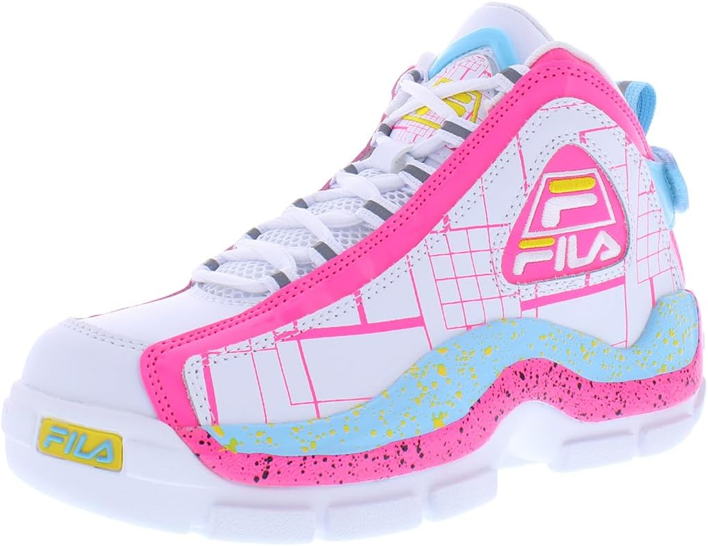 

Кроссовки Fila Solario для маленьких и больших детей, белый/синий/розовый