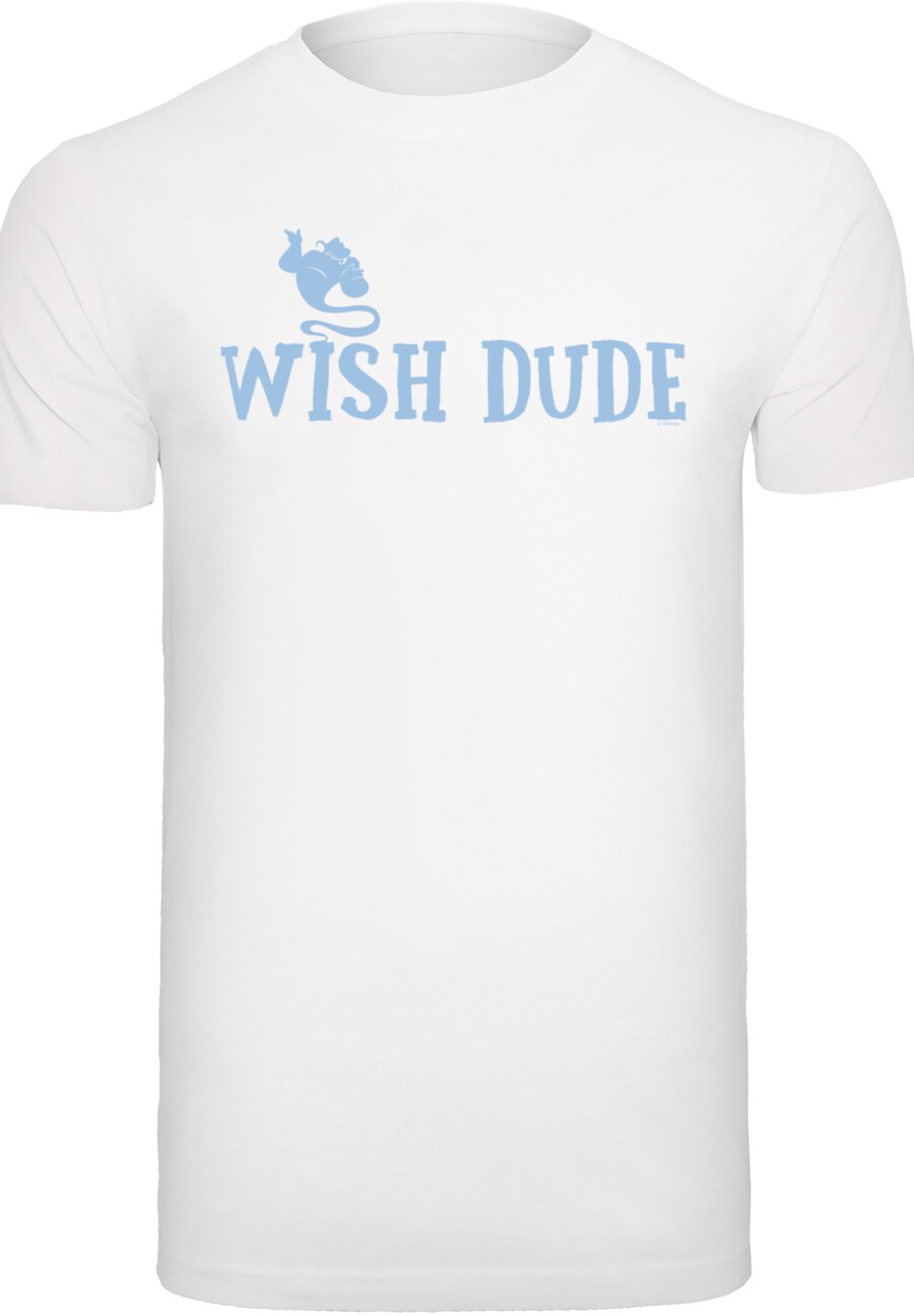 

Классическая футболка F4NT4STIC Shirt Disney Aladdin Wish Dude, белый