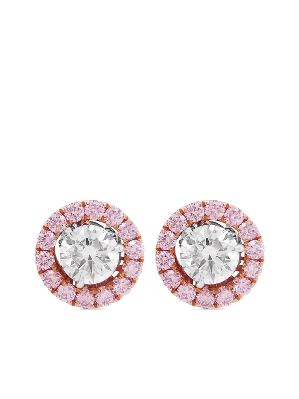 

Серьги из белого золота с бриллиантами HYT Jewelry, белый
