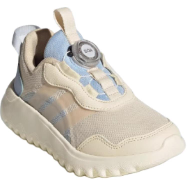 Детские кроссовки для бега ACTIVEFLEX BOA 4.0 Adidas, слоновая кость/коричневый/синий — фото 3