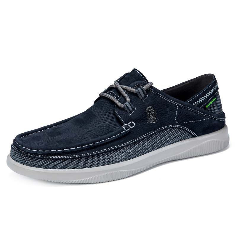 

Мужская повседневная обувь с низким верхом LAORENTOU, Black Blue