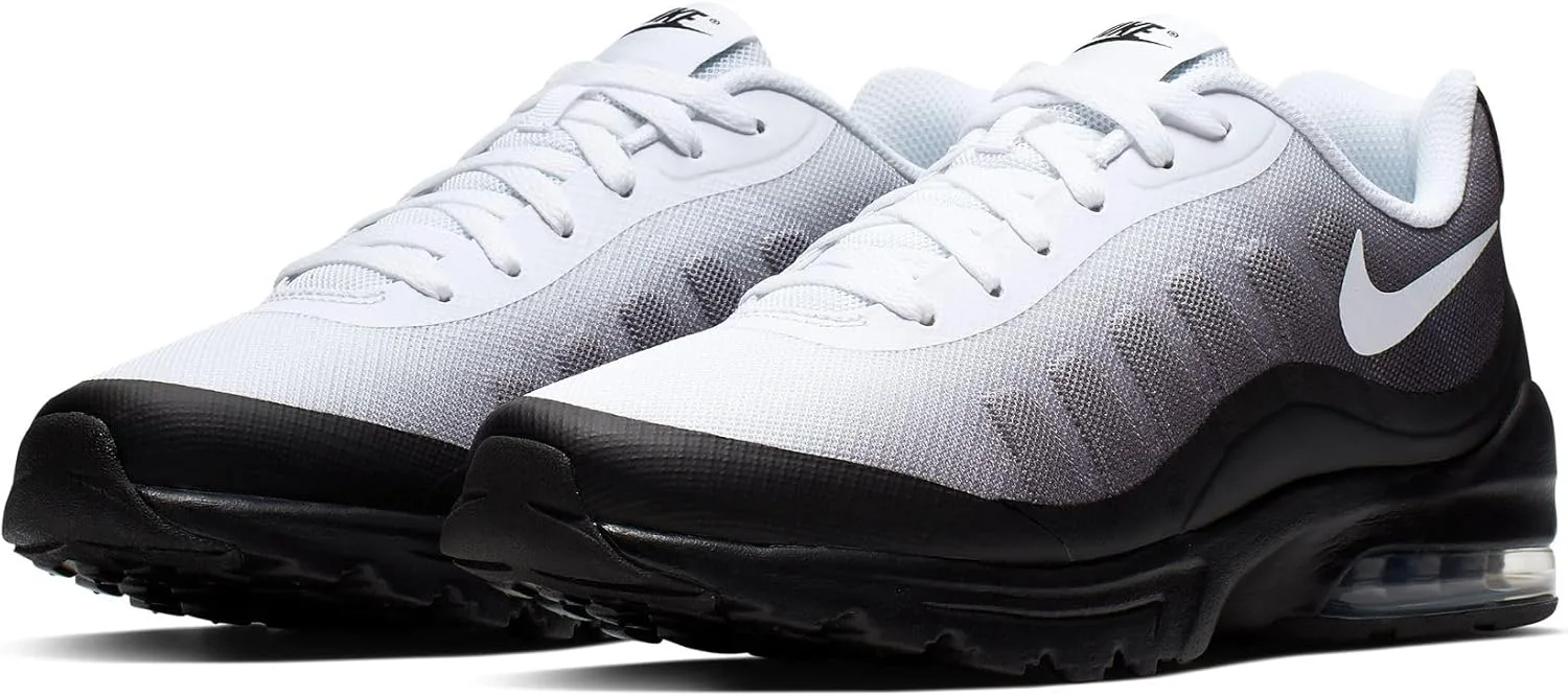 Мужские кроссовки Nike Air Max Invigor Print для легкой атлетики, белый/черный/серый — фото 2