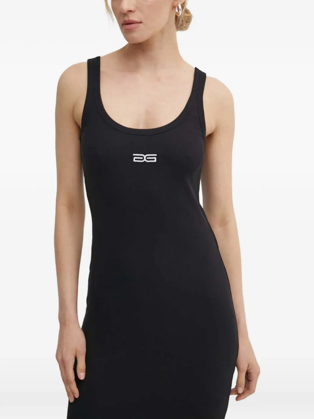 

Макси-платье с разрезом сбоку Gestuz, черный