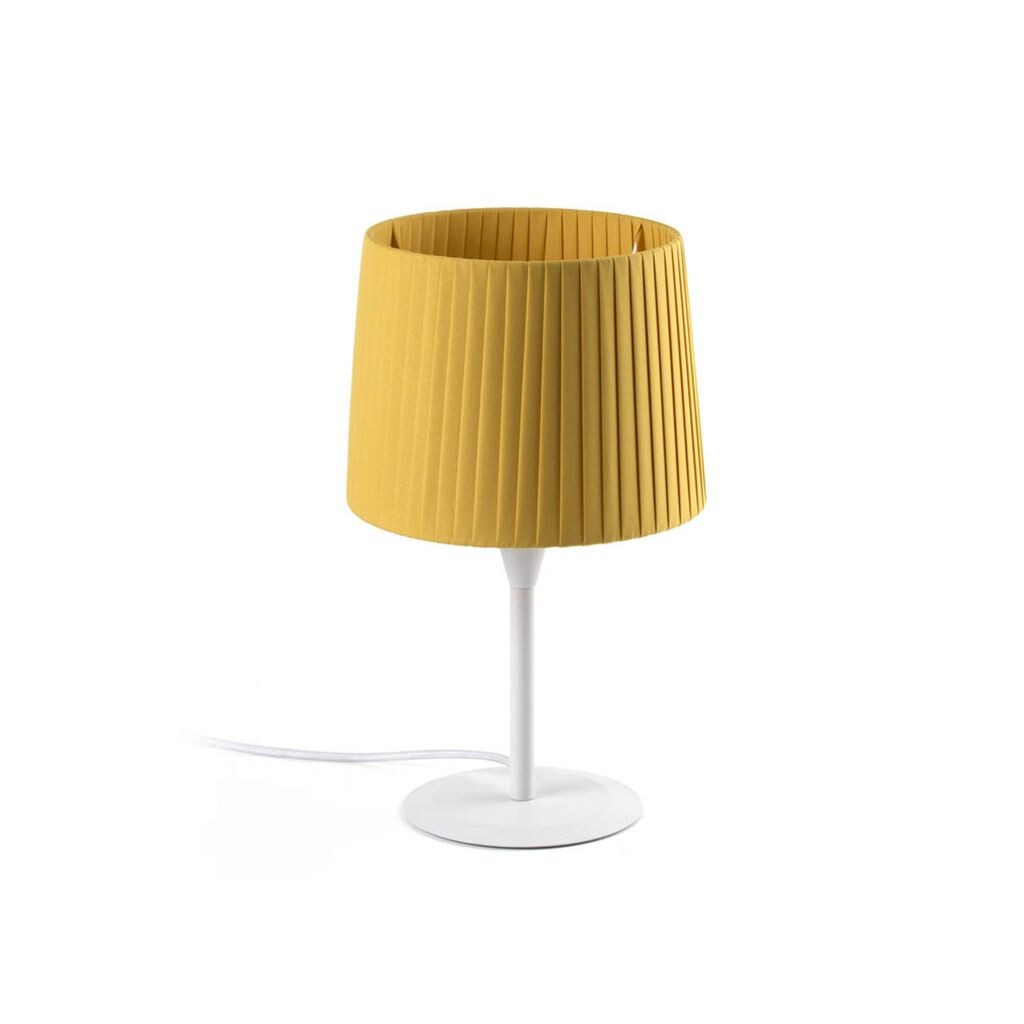 

Настольная лампа Faro Samba белая E27 Ø215*160*Ø190 с лентой, белый