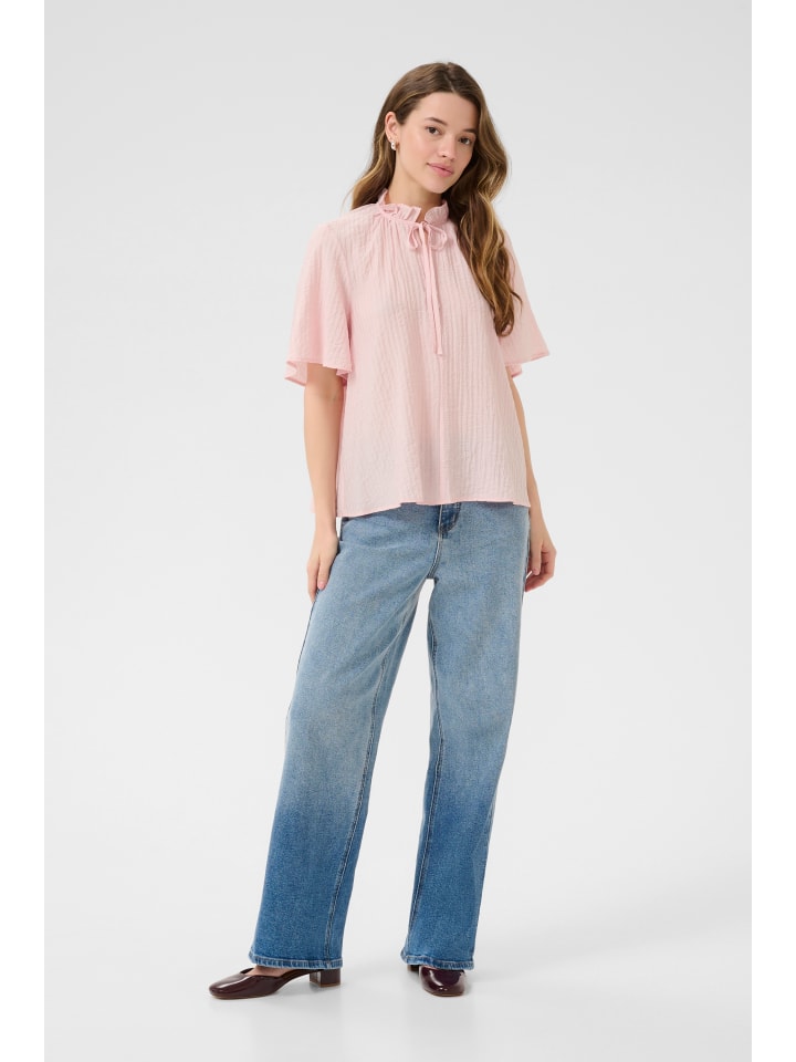 

Блузка с короткими рукавами KAlianna свободного кроя в цвете Lotus Kaffe