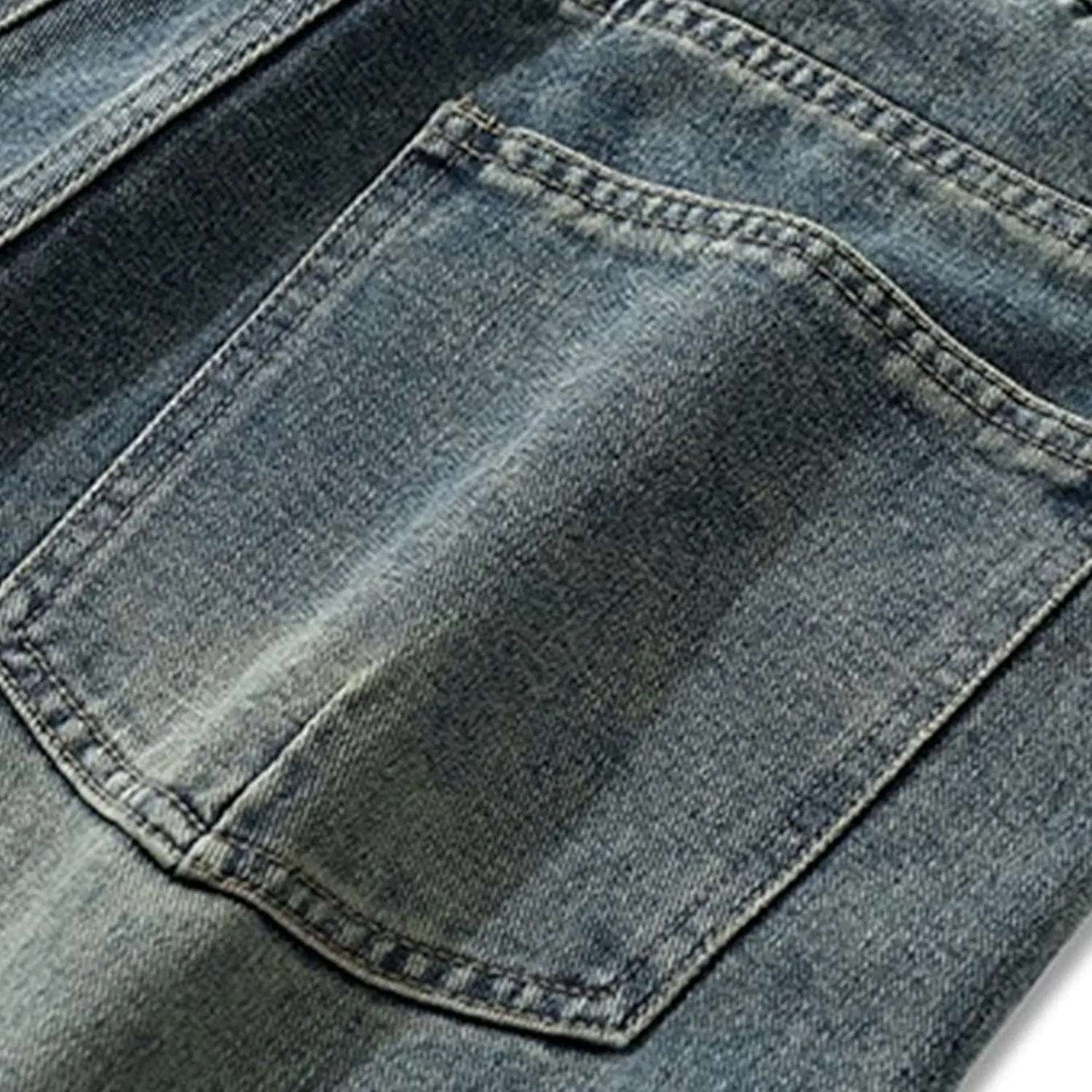 Джинсы свободные Y2K Vintage, Retro Blue — фото 4