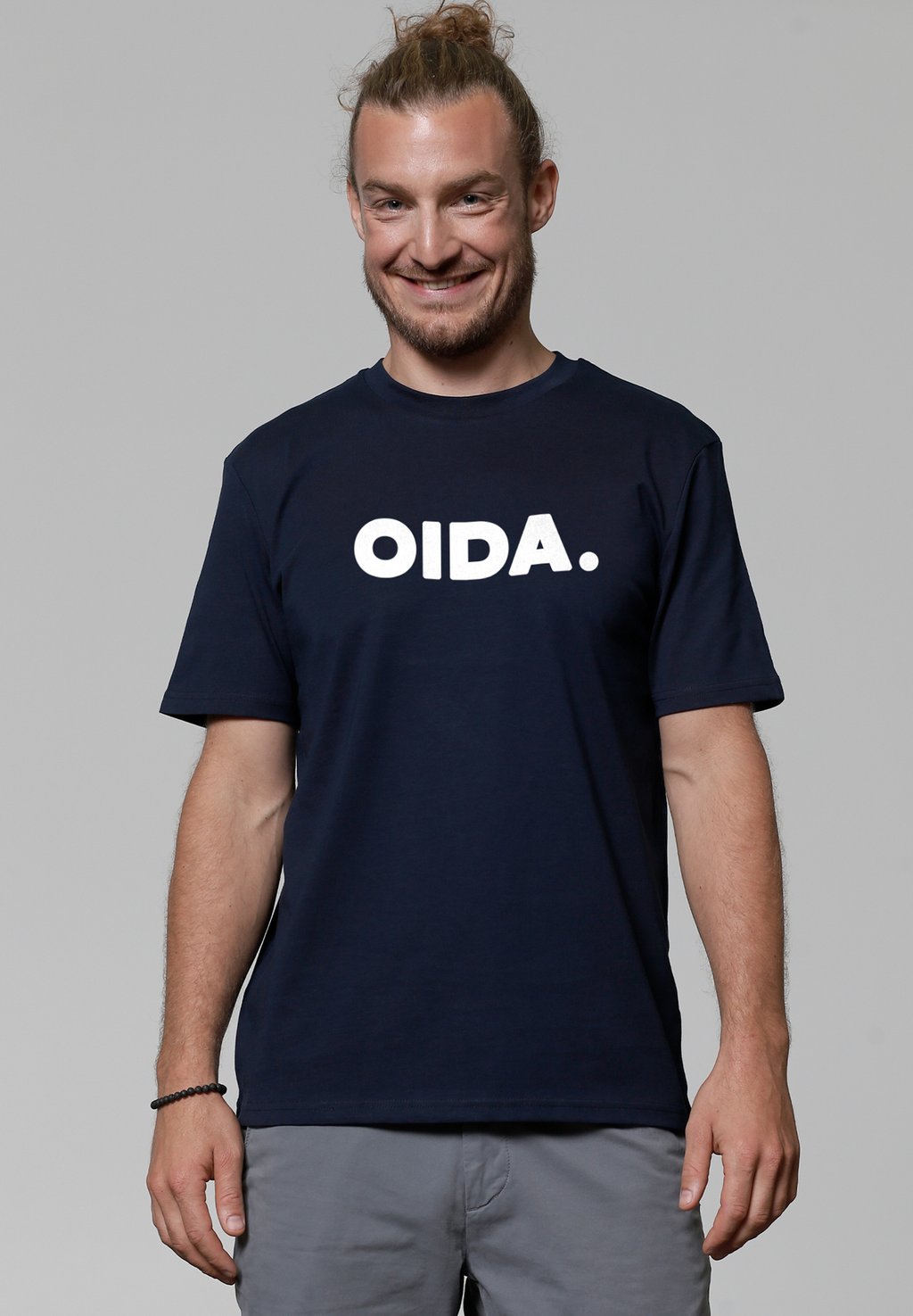 

Футболка с принтом OIDA watapparel, темно-синий