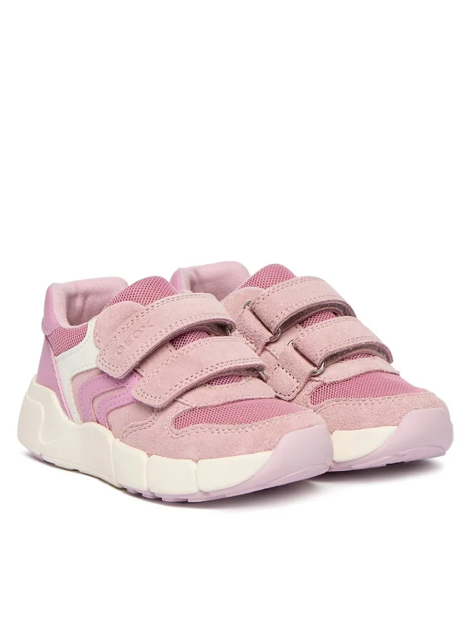 Geox Кроссовки B Flexyper Mini Girl B656NA 01422 C8314 S розовые — фото 2