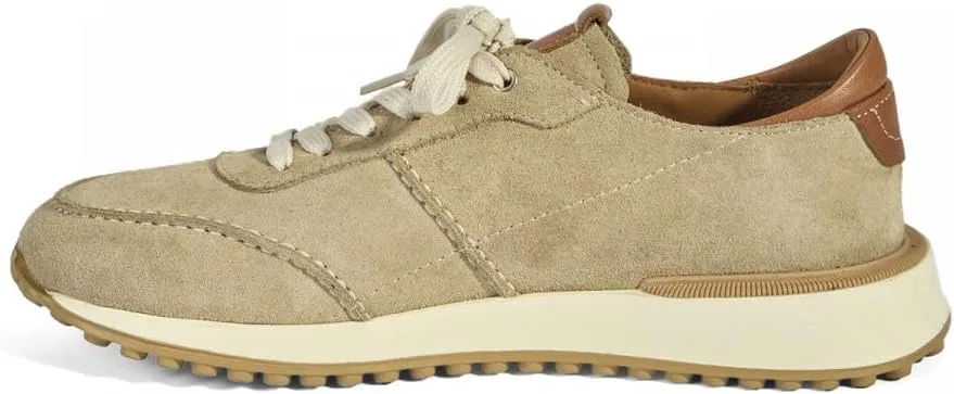 Кроссовки DESA Herren - Obermaterial aus Wildleder, Lederfutter, эластичные шнурки, Flacher Absatz, atmungsaktiv, Beige — фото 3