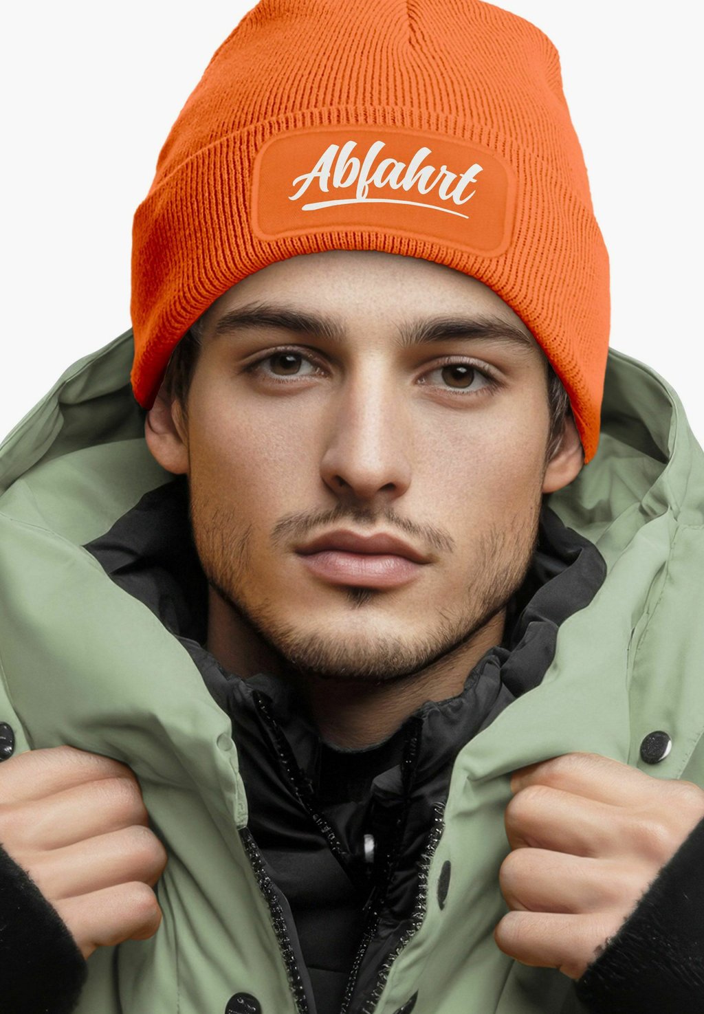 

Шапка MIT PATCH SPRUCH ABFAHRT MoonWorks, оранжевый