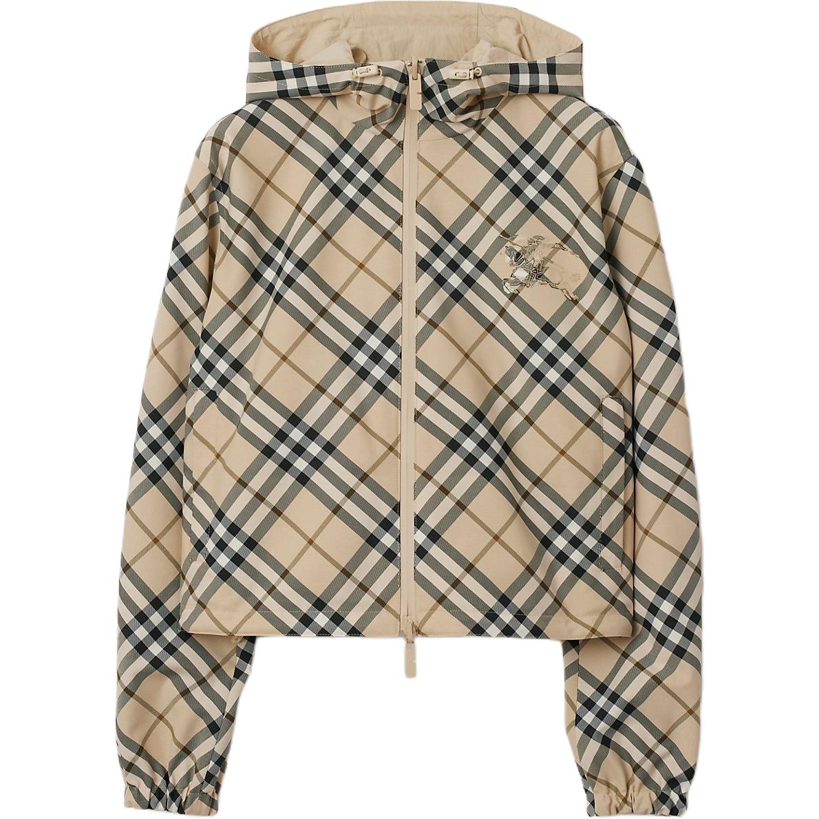 

Винтажная клетчатая двусторонняя куртка Burberry, Лишайник