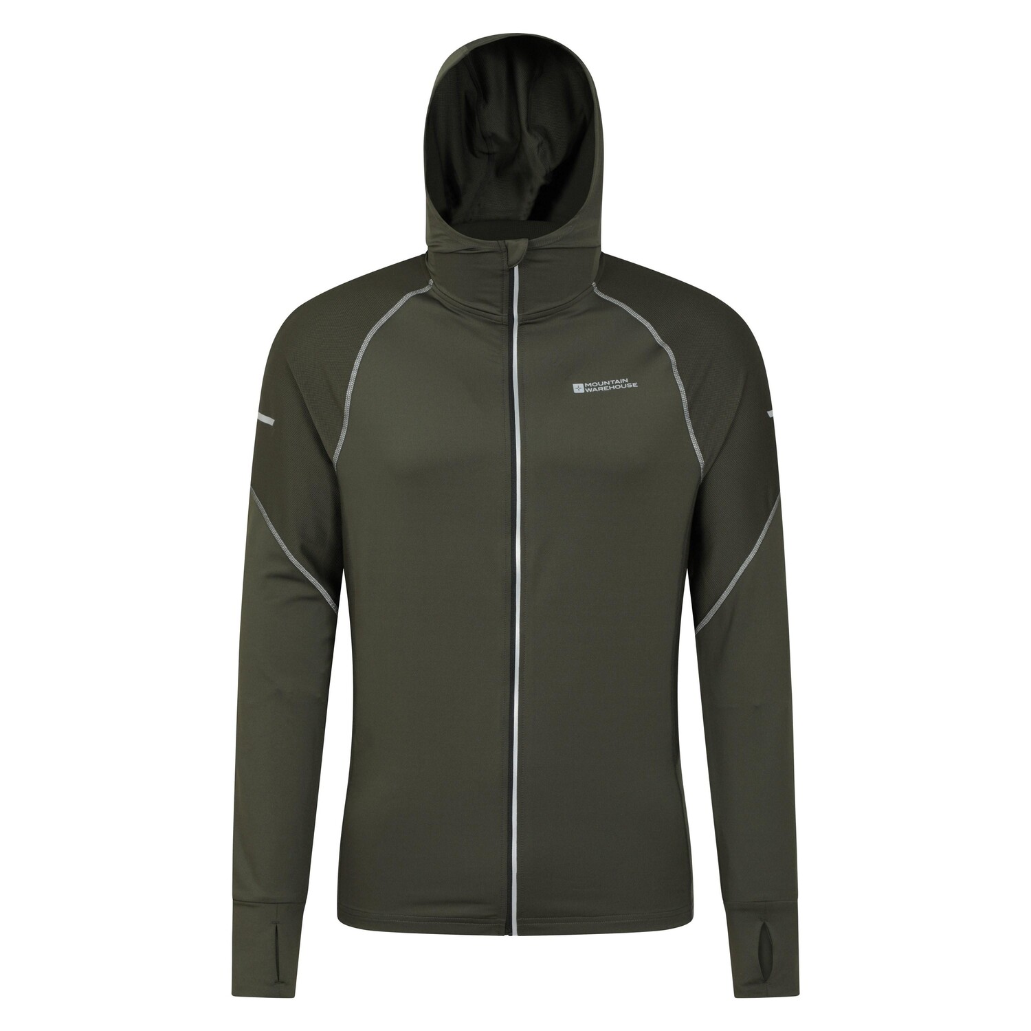 

Толстовка для бега "control ii" Mountain Warehouse, хаки